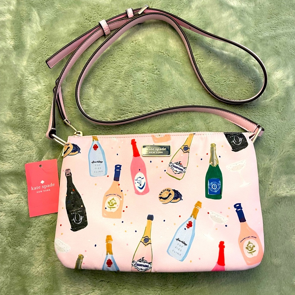 Kate Spade Dawn Champagne Cross Body Bag - NWT